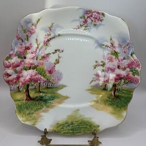 Royal Albert Blossom Time Square Cake Plate